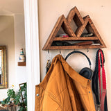 Diamond Shelf | Key Organizer and Coat Hanger