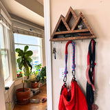 Diamond Shelf | Key Organizer and Coat Hanger