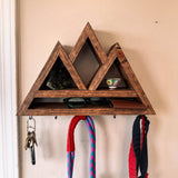 Diamond Shelf | Key Organizer and Coat Hanger
