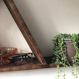 Minimal Double Peak Mountain Shelf