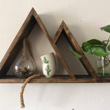 Minimal Double Peak Mountain Shelf