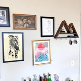 Double Peak Coat Hanger and Mail Storage | Entryway Storage