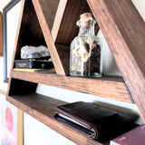 Double Peak Coat Hanger and Mail Storage | Entryway Storage