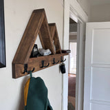 18" Mountain Coat Hanger and Mail Storage