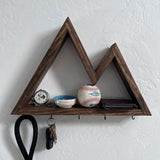 Entryway Key and Mail Holder